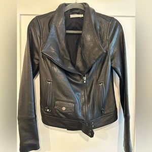 Vince leather moto jacket
